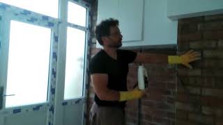 Easily remove paint from brickwork [upl. by Nivled427]