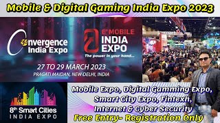 Mobile and Digital Gaming India Expo 2023  TicketTiming Full Info [upl. by Imena]