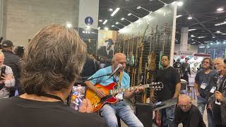 Larry Carlton performing quotRoom 335quot at NAMM 1262024 [upl. by Dorice393]