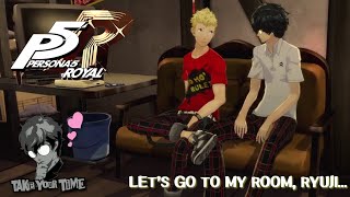 Persona 5 Royal  Inviting your Bro Ryuji to your room [upl. by Azal]