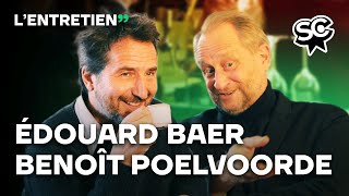 Édouard Baer amp Benoît Poelvoorde  LEntretien — ADIEU PARIS [upl. by Nolyarg284]