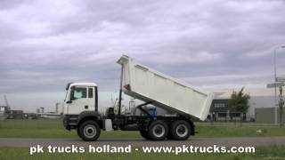 pktrucks MAN TGS 40400 BBWW 6x4 Meiller 18 cbm tipper  NEW [upl. by Olympias]