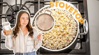 How to Make Popcorn on the Stove without burning it [upl. by Mcguire]