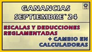 💥 GANANCIAS SEPTIEMBRE 24 reglamentado explicaciones e interpretaciones [upl. by Sila]