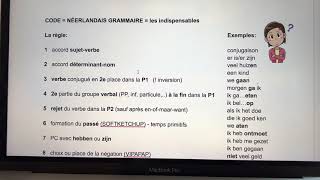 338 Les INDISPENSABLES dans la grammaire du néerlandais ‼️ ✅ [upl. by Forrest]