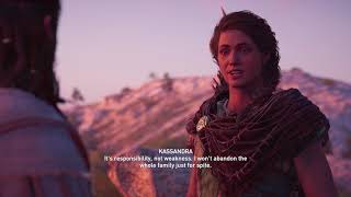 Assassins Creed Odyssey  Deimos vs Brasidas Spartan Cutscene amp Kleon Boss Fight [upl. by Asirap]