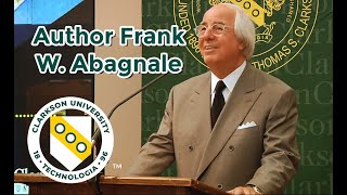 Catch Me If You Can Author Frank W Abagnale Speaks at Clarkson University [upl. by Gayle949]