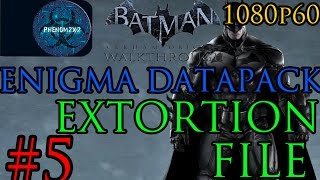 Batman Arkham Origins – Enigma Datapacks – Gotham Pioneers Bridge [upl. by Einnus]