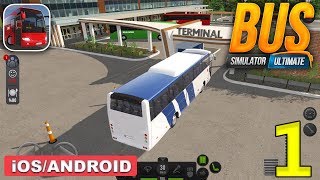 BUS SIMULATOR ULTIMATE  ANDROID  iOS GAMEPLAY  1 [upl. by Kinna673]