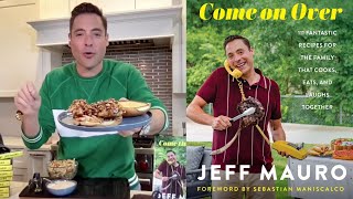 Jeff Mauros New Cookbook Come On Over  Food Network [upl. by Anyotal]