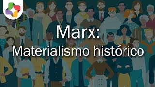 Marx el materialismo histórico  Sociología  Educatina [upl. by Arni]