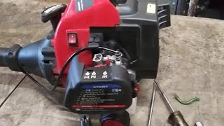 Weed Eater String Trimmer Carburetor EASY FIX  Bogs Down  Wont Start  Runs Rough [upl. by Nolyaw]