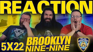 Brooklyn NineNine 5x22 REACTION quotJake amp Amyquot [upl. by Vinaya]