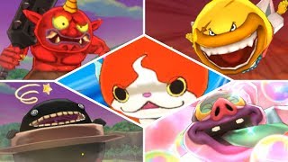 Yokai Watch Blasters  All Bosses Main Story [upl. by Sirref156]