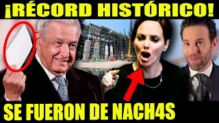 QUE CINISMO LILLY TÉLLEZ SE PONE HISTÉRICA AMLO NO PARA DE REÍR [upl. by Rockafellow146]