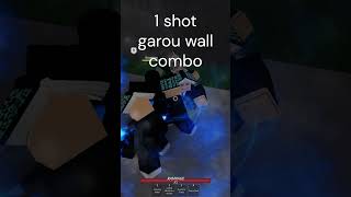 1 shot garou wall combo roblox tsb thestrongestbattlegrounds shorts [upl. by Lamp]