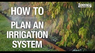 How to plan an irrigation system  Bunnings Warehouse [upl. by Petunia]