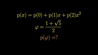 Polynomials Problem 1 [upl. by Oluap]