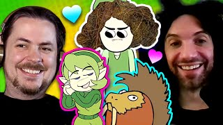 We react to LEGEND OF ZELDA Game Grumps Animations  Game Grumps Compilations [upl. by Nalon295]