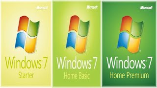 Comparing Windows 7 Starter to Home Basic to Home Premium [upl. by Uhthna]