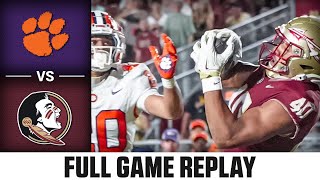 NC State vs Clemson Condensed Game  2024 ACC Football [upl. by Harimas]