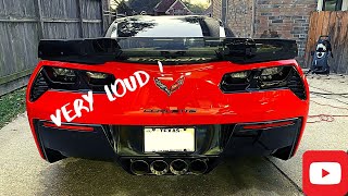 C7 Corvette Stingray Cammed LOUD [upl. by Emrich861]