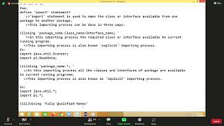 Import Static and Access Specifiers [upl. by Manda264]
