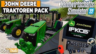 LS22 Mods  John Deere Traktoren Pack  LS22 Modvorstellung [upl. by Katharine]