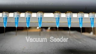 DIY Vacuum Seeder 自作のセルトレイ用真空播種機の紹介 [upl. by Kelton]