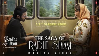 Saga Of Radhe Shyam Making Video Prabhas Pooja Hegde  Radha Krishna Kumar Bhushan K 11032022 [upl. by Arlyn]