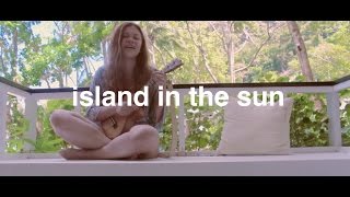 Island In The Sun one take ukulele cover Reneé Dominique [upl. by Ardnwahsal]