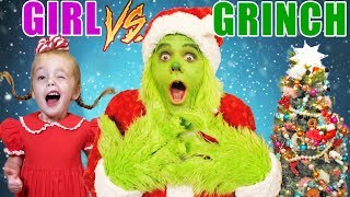 Girl vs Grinch Round 2 Rematch Will She Save Christmas [upl. by Tsenrae]