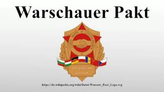 Warschauer Pakt [upl. by Thorvald299]