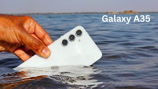 Samsung Galaxy A35 5G Water Test [upl. by Pasahow]