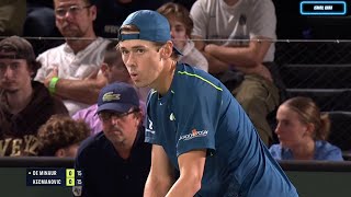 Alex de Minaur vs Miomir Kecmanovic Highlights  Paris Masters 2024 [upl. by Maude]