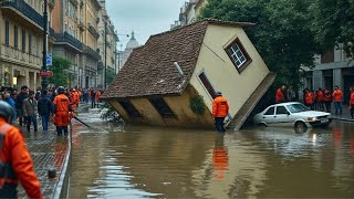 🚨 Nueva LLUVIA Torrencial en ESPAÑA provoca el CAOS en Cadaqués Inundaciones Tormenta DANA Valencia [upl. by Pinkerton]