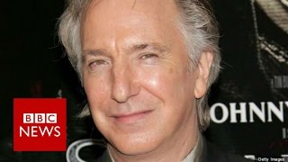 Actor Alan Rickman dies aged 69  BBC News [upl. by Missy]