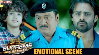 Sai Dharam Tej amp Rajendra Prasad Emotional Scene  Supreme Khiladi Latest Hindi Dubbed Movie [upl. by Goddard]