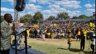 Nelson Chamisa CCC Tsholotsho Rally [upl. by Rust411]