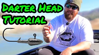 How to Fish a Darter Head Jig  Bass Fishing Tutorial [upl. by Georgianna]