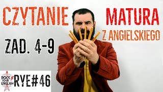 Jak ogarnąć CZYTANIE na maturze zad 49  ROCK YOUR ENGLISH 46 [upl. by Ronacin346]