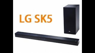 LG SK5 Soundbar sound test How it sounds [upl. by Cornish]