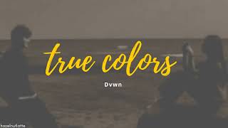 Dvwn  true colors Lyrics HANROMENG [upl. by Ffirahs]