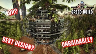 Ark BEST PVP Tree Base  Speed Build [upl. by Haelak]