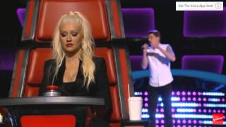 The Voice 2016 Blind Audition  Daniel Passino quotMarvin Gayequot [upl. by Tippets634]