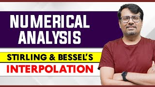 Interpolation Formula  Stirling Gauss Forward amp Backward Bessels  Example amp Solution [upl. by Nagah]