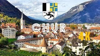 Switzerland Chur in 4K [upl. by Annaira949]