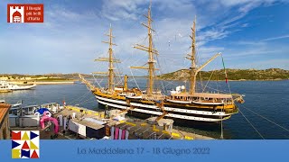 Nave Scuola Amerigo Vespucci 2022 riprese video TGamboni [upl. by Gorlicki]