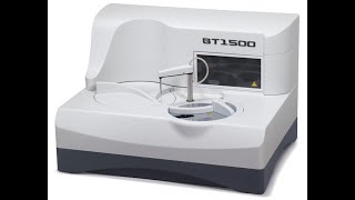 BT1500  FULLY AUTOMATED CLINICAL CHEMISTRY amp TURBIDIMETRY ANALYZER [upl. by Utham]