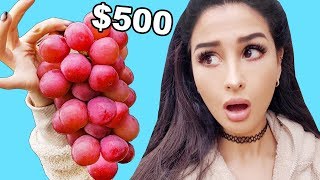 Trying EXPENSIVE FRUIT From Japan [upl. by Valenba]